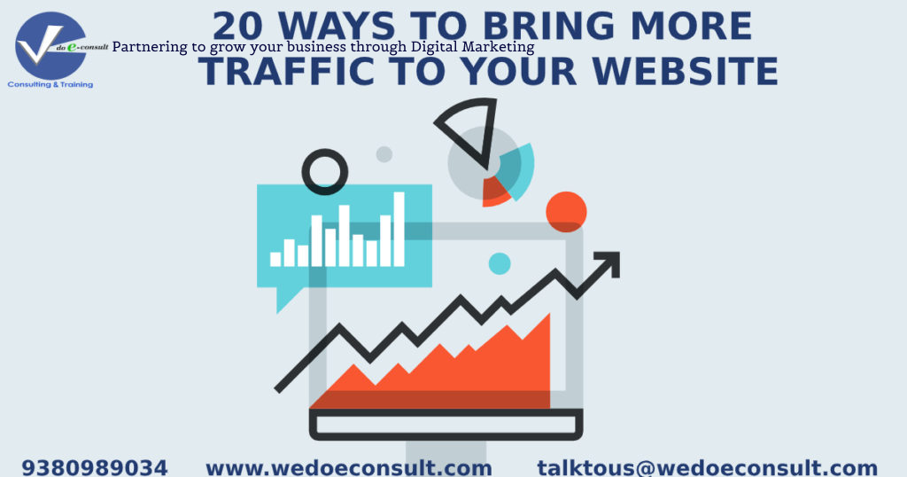 20 Ways to Bring More Traffic to Your Website