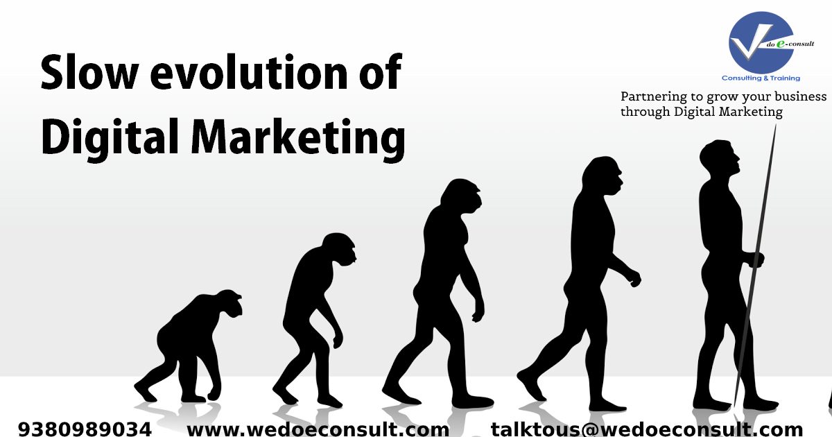 A brief about the slow evolution of digital marketing