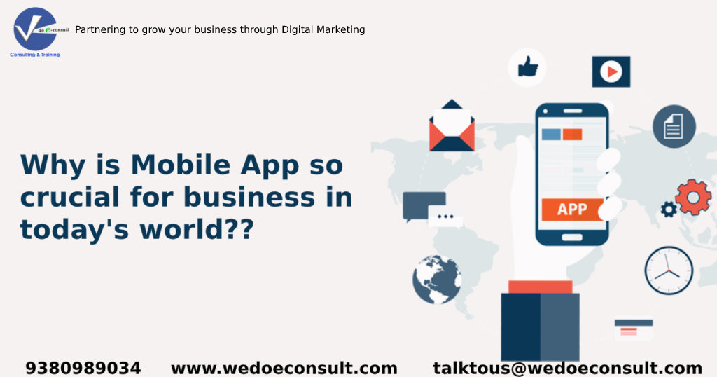 Why is Mobile App so crucial for business in today's world??