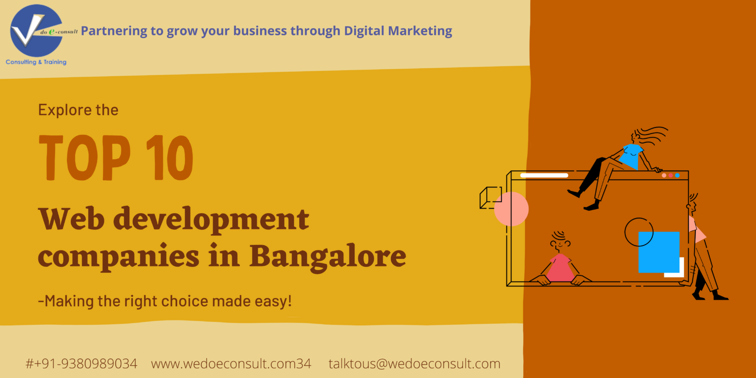 Top 10 Web Development Companies In Bangalore | Wedoeconsult